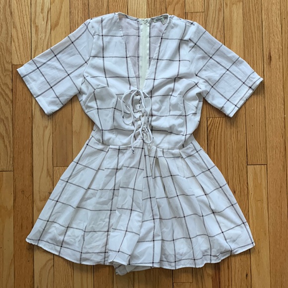 Charlotte Russe Pants - Gorgeous Plaid Romper 😍😍🔥🔥